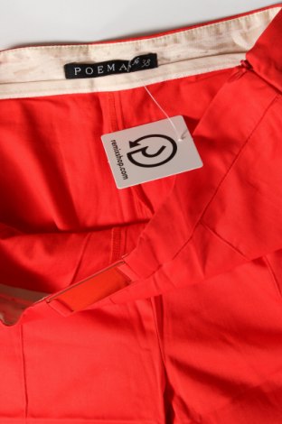 Pantaloni de femei Poema, Mărime M, Culoare Roșu, Preț 105,65 Lei