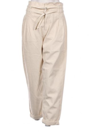 Γυναικείο παντελόνι Promod, Μέγεθος L, Χρώμα Εκρού, Τιμή 20,18 €