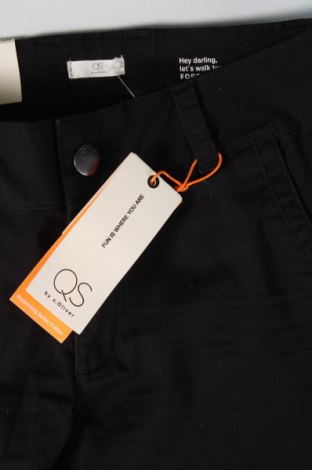 Дамски панталон Q/S by S.Oliver, Размер XXS, Цвят Черен, Цена 24,36 лв.