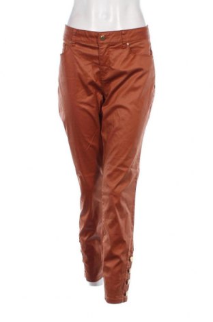 Pantaloni de femei Rick Cardona, Mărime L, Culoare Maro, Preț 31,48 Lei