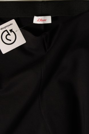 Дамски панталон S.Oliver, Размер L, Цвят Черен, Цена 17,40 лв.