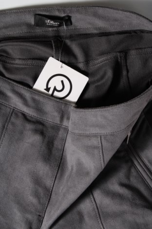 Дамски панталон S.Oliver Black Label, Размер L, Цвят Сив, Цена 9,80 лв.