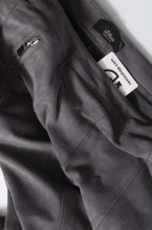 Дамски панталон S.Oliver Black Label, Размер M, Цвят Сив, Цена 23,52 лв.