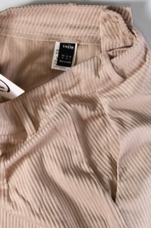 Γυναικείο παντελόνι SHEIN, Μέγεθος XS, Χρώμα  Μπέζ, Τιμή 17,94 €