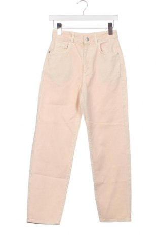 Дамски панталон Sisley, Размер XS, Цвят Екрю, Цена 36,50 лв.