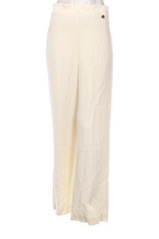 Γυναικείο παντελόνι TWINSET, Μέγεθος S, Χρώμα Εκρού, Τιμή 62,16 €