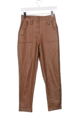 Дамски панталон Trendyol, Размер XS, Цвят Кафяв, Цена 16,53 лв.