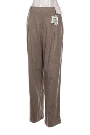 Pantaloni de femei Uniqlo, Mărime L, Culoare Bej, Preț 114,47 Lei