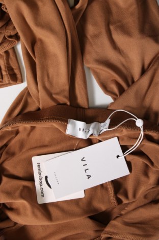 Γυναικείο παντελόνι VILA, Μέγεθος XL, Χρώμα Καφέ, Τιμή 4,18 €
