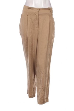 Pantaloni de femei Violeta by Mango, Mărime M, Culoare Bej, Preț 44,74 Lei