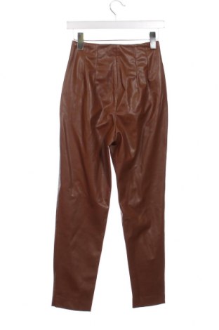 Γυναικείο παντελόνι Zara, Μέγεθος XXS, Χρώμα Καφέ, Τιμή 6,14 €