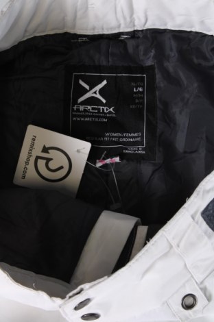 Дамски панталон за зимни спортове Arctix, Размер L, Цвят Бял, Цена 16,20 лв.