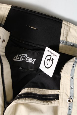 Дамски панталон за зимни спортове Crazy Creek, Размер S, Цвят Бежов, Цена 14,50 лв.