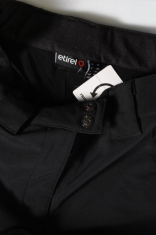Дамски панталон за зимни спортове Etirel, Размер S, Цвят Черен, Цена 30,75 лв.