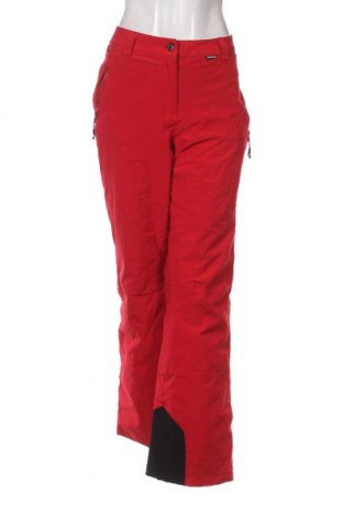 Дамски панталон за зимни спортове Icepeak, Размер M, Цвят Червен, Цена 63,75 лв.