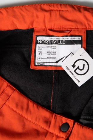 Дамски панталон за зимни спортове Northville, Размер XXL, Цвят Оранжев, Цена 37,50 лв.