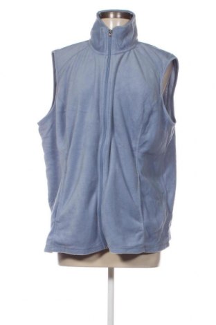 Γυναικείο fleece γιλέκο Laura Torelli, Μέγεθος XL, Χρώμα Μπλέ, Τιμή 16,43 €