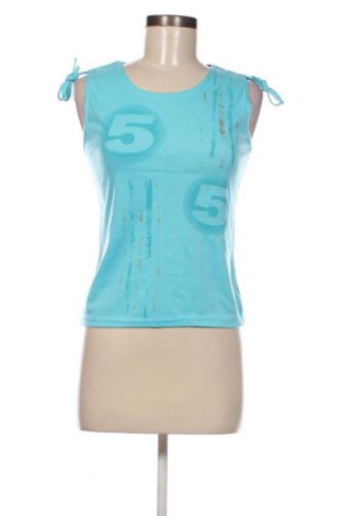 Γυναικείο αμάνικο μπλουζάκι, Μέγεθος L, Χρώμα Μπλέ, Τιμή 2,99 €