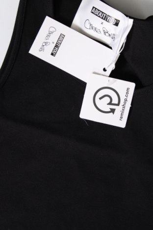 Γυναικείο αμάνικο μπλουζάκι About You, Μέγεθος XS, Χρώμα Μαύρο, Τιμή 4,87 €