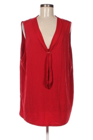 Γυναικείο αμάνικο μπλουζάκι Bpc Bonprix Collection, Μέγεθος 3XL, Χρώμα Κόκκινο, Τιμή 6,03 €