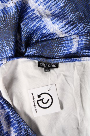 Γυναικείο αμάνικο μπλουζάκι City Chic, Μέγεθος XXL, Χρώμα Μπλέ, Τιμή 3,78 €
