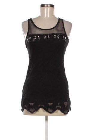 Γυναικείο αμάνικο μπλουζάκι Clara Vitti, Μέγεθος XS, Χρώμα Μαύρο, Τιμή 3,56 €