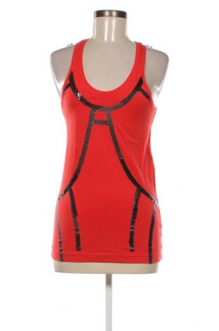 Γυναικείο αμάνικο μπλουζάκι Diesel, Μέγεθος M, Χρώμα Κόκκινο, Τιμή 18,19 €