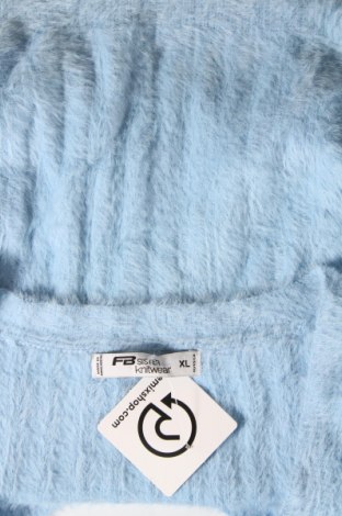 Γυναικείο αμάνικο μπλουζάκι Fb Sister, Μέγεθος XL, Χρώμα Μπλέ, Τιμή 3,86 €