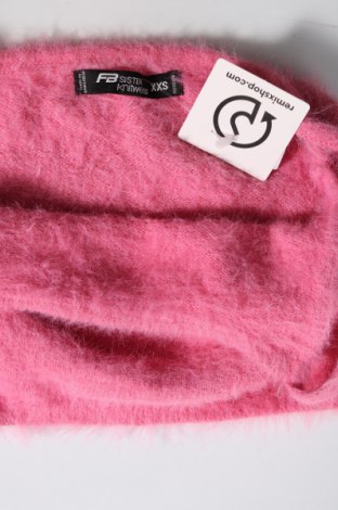 Γυναικείο αμάνικο μπλουζάκι Fb Sister, Μέγεθος XXS, Χρώμα Ρόζ , Τιμή 3,06 €