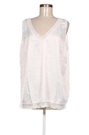 Γυναικείο αμάνικο μπλουζάκι Fiorella Rubino, Μέγεθος 3XL, Χρώμα Λευκό, Τιμή 16,15 €
