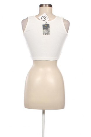 Γυναικείο αμάνικο μπλουζάκι Gocco, Μέγεθος S, Χρώμα Λευκό, Τιμή 3,89 €