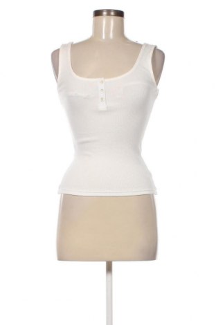 Γυναικείο αμάνικο μπλουζάκι Guess, Μέγεθος S, Χρώμα Λευκό, Τιμή 15,87 €