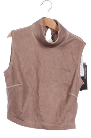 Γυναικείο αμάνικο μπλουζάκι Guess, Μέγεθος S, Χρώμα  Μπέζ, Τιμή 15,87 €