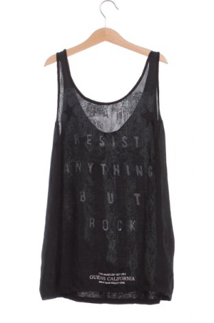 Γυναικείο αμάνικο μπλουζάκι Guess, Μέγεθος XS, Χρώμα Μαύρο, Τιμή 21,89 €