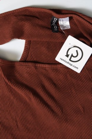 Γυναικείο αμάνικο μπλουζάκι H&M Divided, Μέγεθος XL, Χρώμα Καφέ, Τιμή 3,86 €