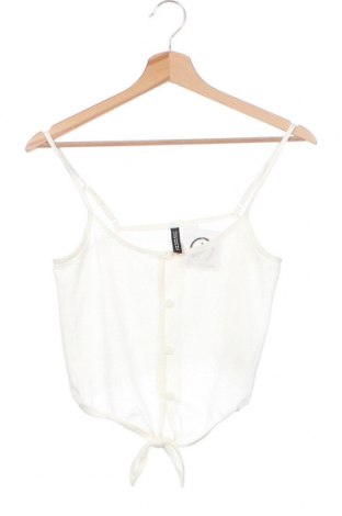 Γυναικείο αμάνικο μπλουζάκι H&M Divided, Μέγεθος XS, Χρώμα Λευκό, Τιμή 3,79 €