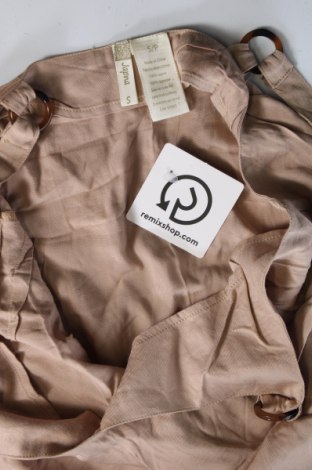 Γυναικείο αμάνικο μπλουζάκι Japna, Μέγεθος S, Χρώμα  Μπέζ, Τιμή 3,70 €