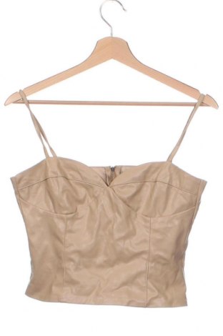 Γυναικείο αμάνικο μπλουζάκι Lefon, Μέγεθος M, Χρώμα  Μπέζ, Τιμή 4,95 €