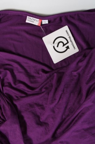 Γυναικείο αμάνικο μπλουζάκι Nkd, Μέγεθος L, Χρώμα Βιολετί, Τιμή 4,02 €