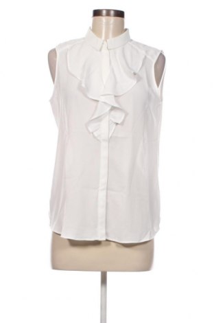 Γυναικείο αμάνικο μπλουζάκι Oodji, Μέγεθος M, Χρώμα Λευκό, Τιμή 7,14 €