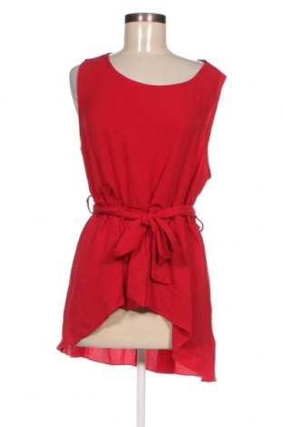Γυναικείο αμάνικο μπλουζάκι SHEIN, Μέγεθος XL, Χρώμα Κόκκινο, Τιμή 4,42 €