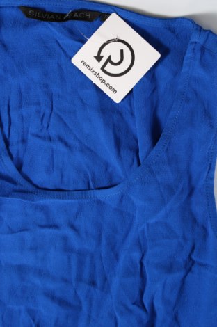 Γυναικείο αμάνικο μπλουζάκι Silvian Heach, Μέγεθος XS, Χρώμα Μπλέ, Τιμή 12,37 €