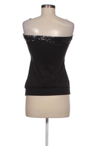 Γυναικείο αμάνικο μπλουζάκι Sisley, Μέγεθος S, Χρώμα Μαύρο, Τιμή 3,71 €