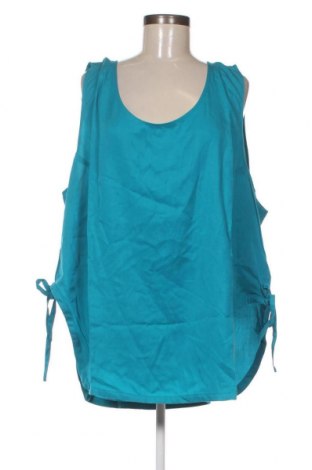 Γυναικείο αμάνικο μπλουζάκι TEREA, Μέγεθος 4XL, Χρώμα Μπλέ, Τιμή 12,56 €