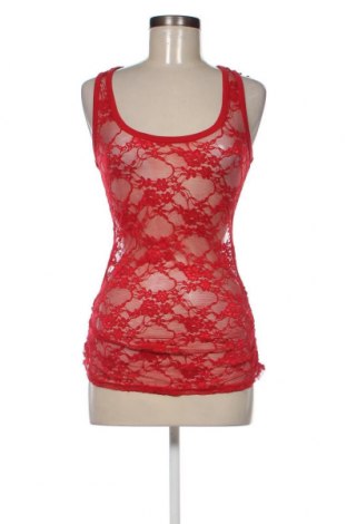 Γυναικείο αμάνικο μπλουζάκι Tally Weijl, Μέγεθος M, Χρώμα Κόκκινο, Τιμή 2,66 €