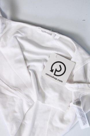 Γυναικείο αμάνικο μπλουζάκι Terranova, Μέγεθος S, Χρώμα Λευκό, Τιμή 6,62 €