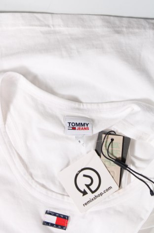Damska koszulka na ramiączkach Tommy Jeans, Rozmiar S, Kolor Biały, Cena 181,25 zł