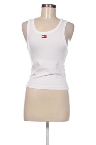 Γυναικείο αμάνικο μπλουζάκι Tommy Jeans, Μέγεθος S, Χρώμα Λευκό, Τιμή 35,05 €