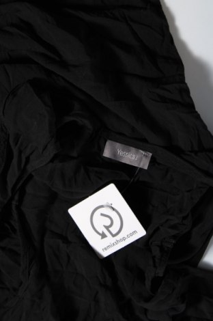 Γυναικείο αμάνικο μπλουζάκι Yessica, Μέγεθος L, Χρώμα Μαύρο, Τιμή 3,62 €