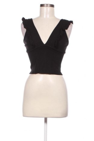 Γυναικείο αμάνικο μπλουζάκι Zara, Μέγεθος S, Χρώμα Μαύρο, Τιμή 4,16 €